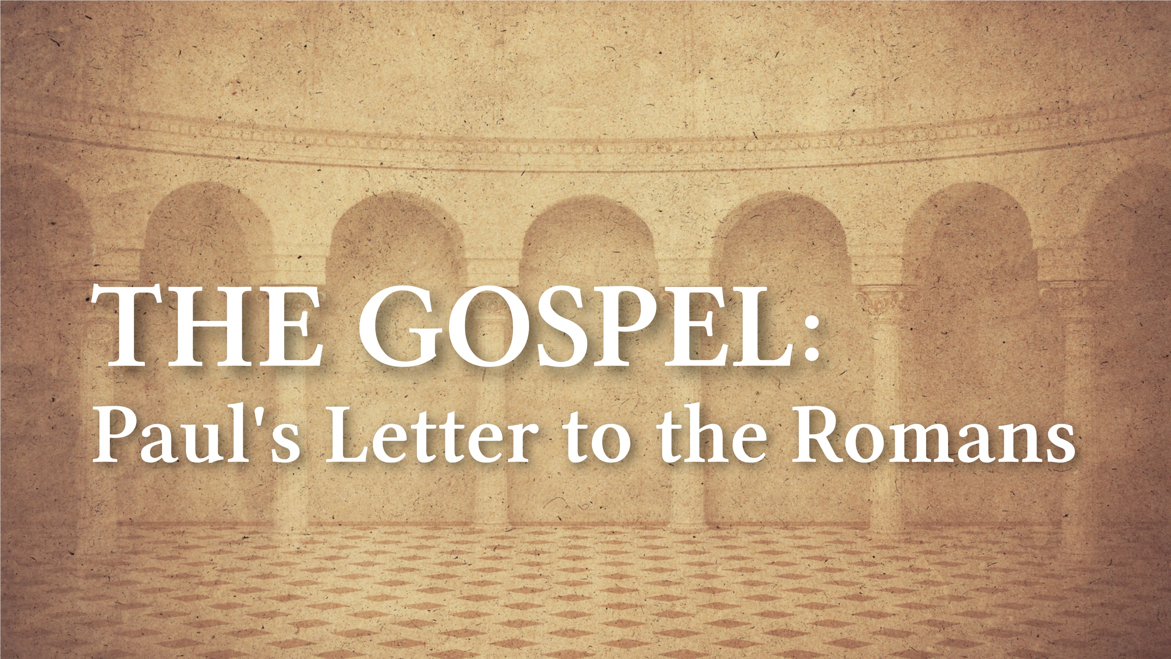 The Gospel Paul's Letter to the Romans Logos Sermons