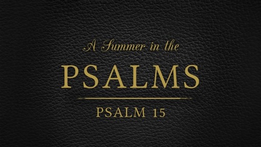 Psalm 15