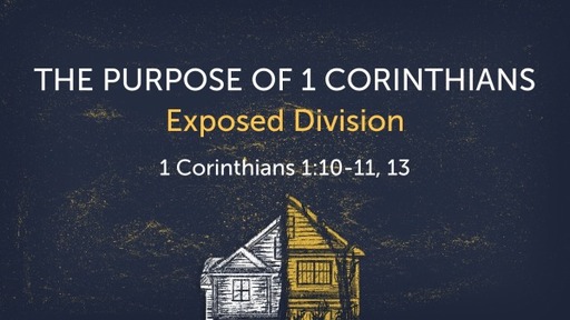 The Purpose if 1 Corithians