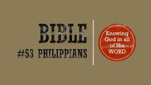Philippians - June 20, 2021 