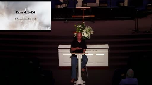 Ezra Chapter 4; Wednesday Night Bible Study; Dr. Ben Karner Ezra Chapter 4; Wednesday Night Bible Study; Dr. Ben Karner