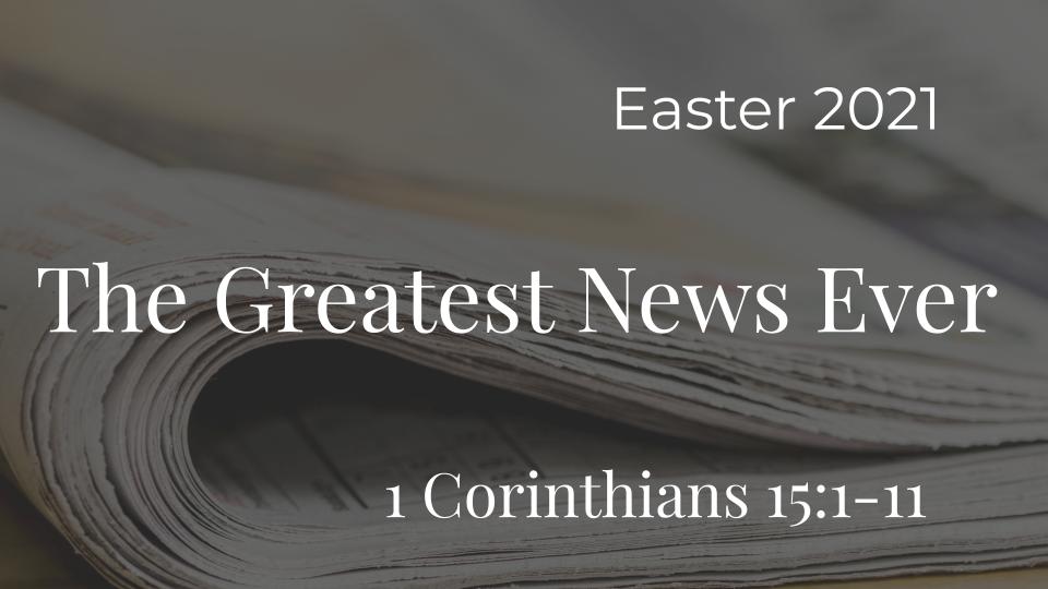 The Greatest News Ever Logos Sermons