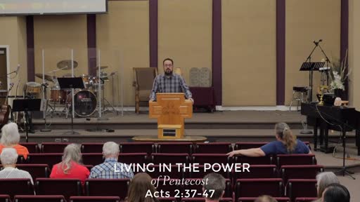 June 13, 2021 Living in the Power of Pentecost