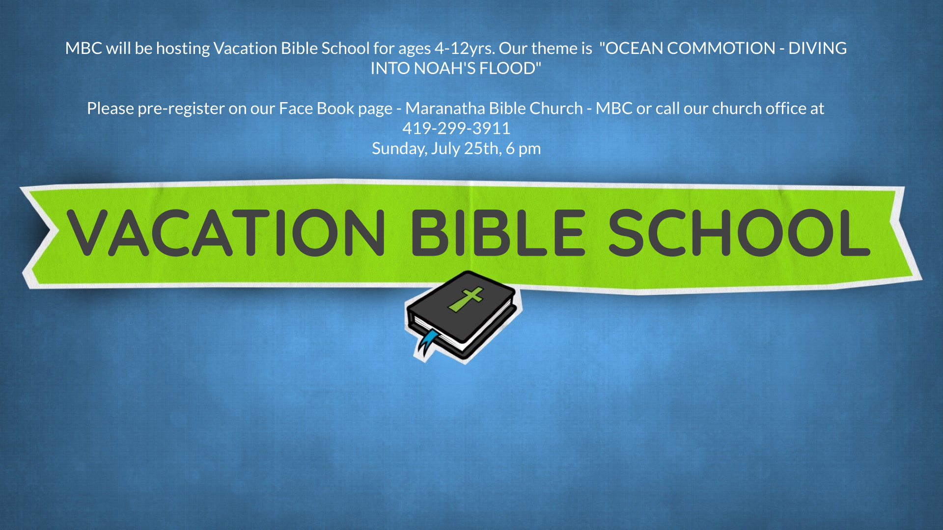 Vacation Bible School