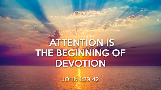 Attention Is The Beginning Of Devotion