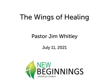 The Wings of Healing- Sun 7/11