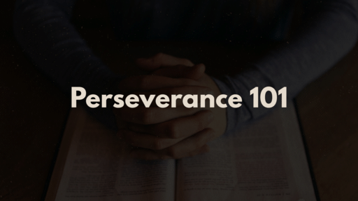Perseverance 101 | Aaron Roeck