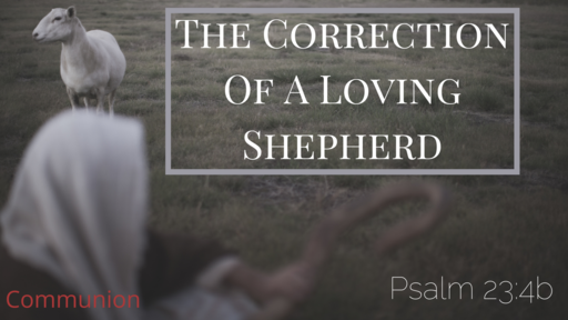 The Correction Of A Loving Shepherd