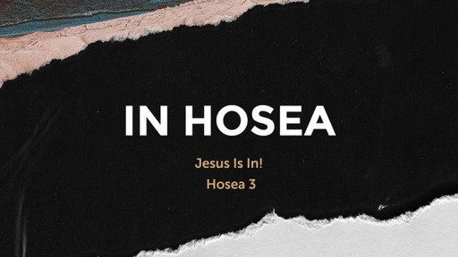 In Hosea