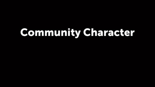 Community Character