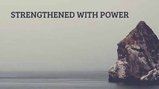 STRENGTHENED WITH POWER