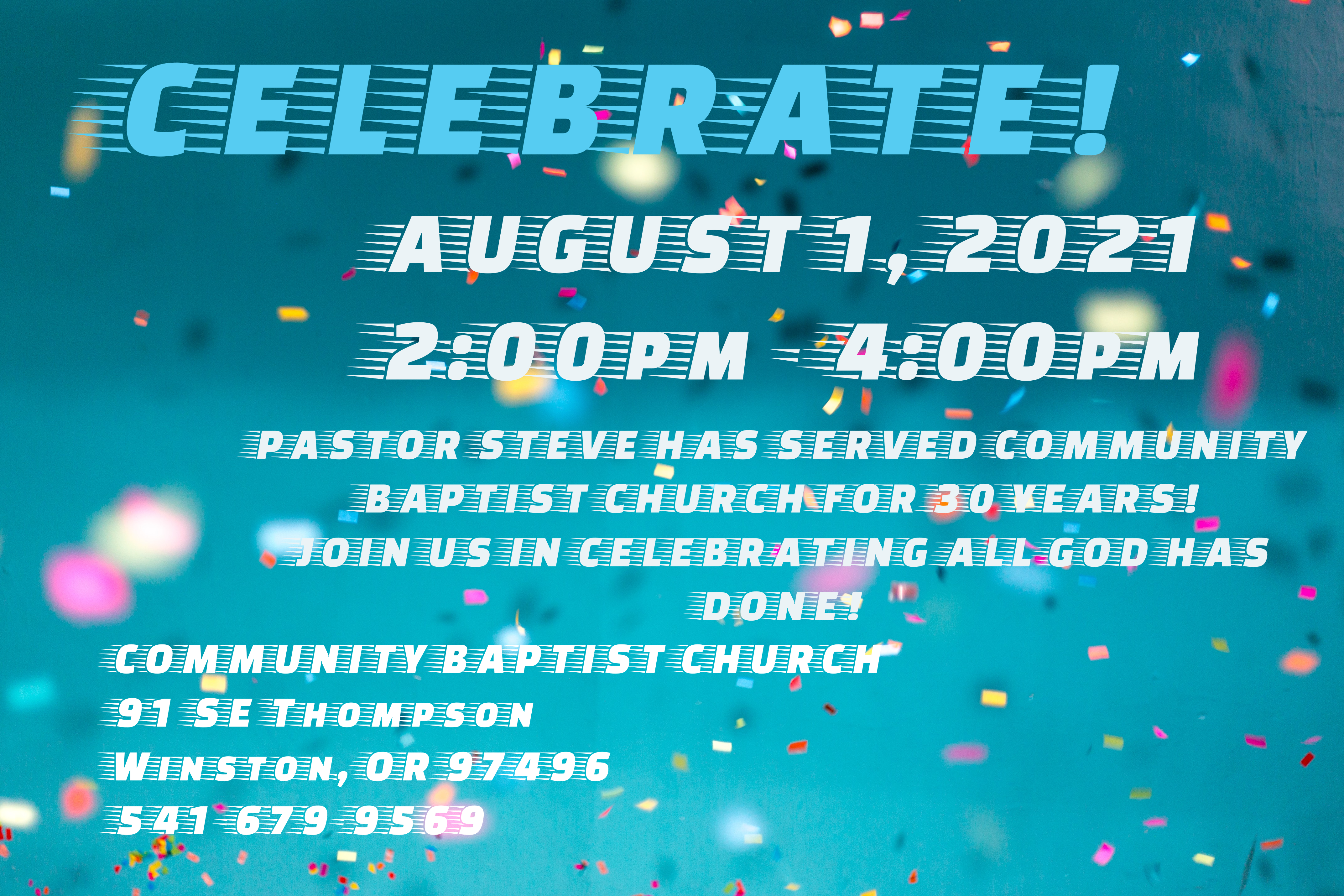COMMUNITY OPEN HOUSE!