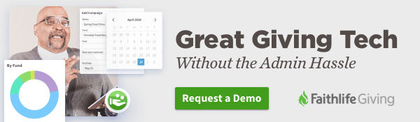 Great Giving Tech - Request a Demo
