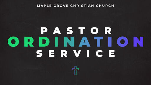 Pastor Ordination Service