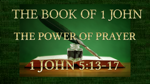 July 25, 2021  The Power of Prayer