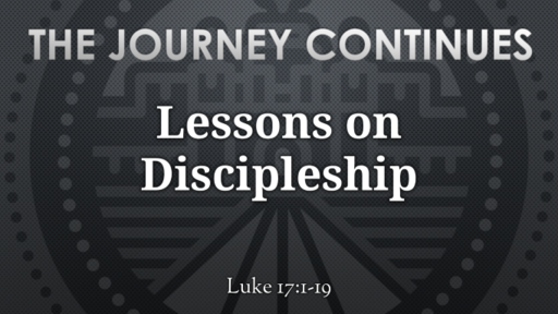 Lessons in Discipleship