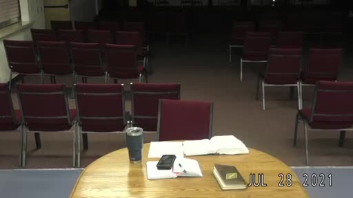 Midweek Bible Study July 28 Midweek Bible Study July 28