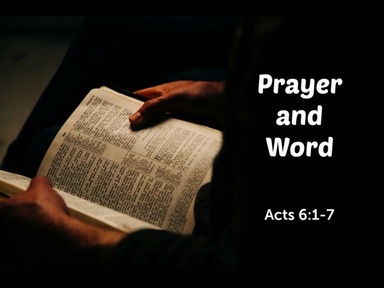 Prayer and Word