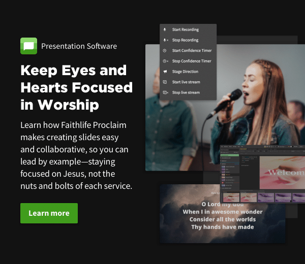 Keep Eyes and Hearts Focused in Worship