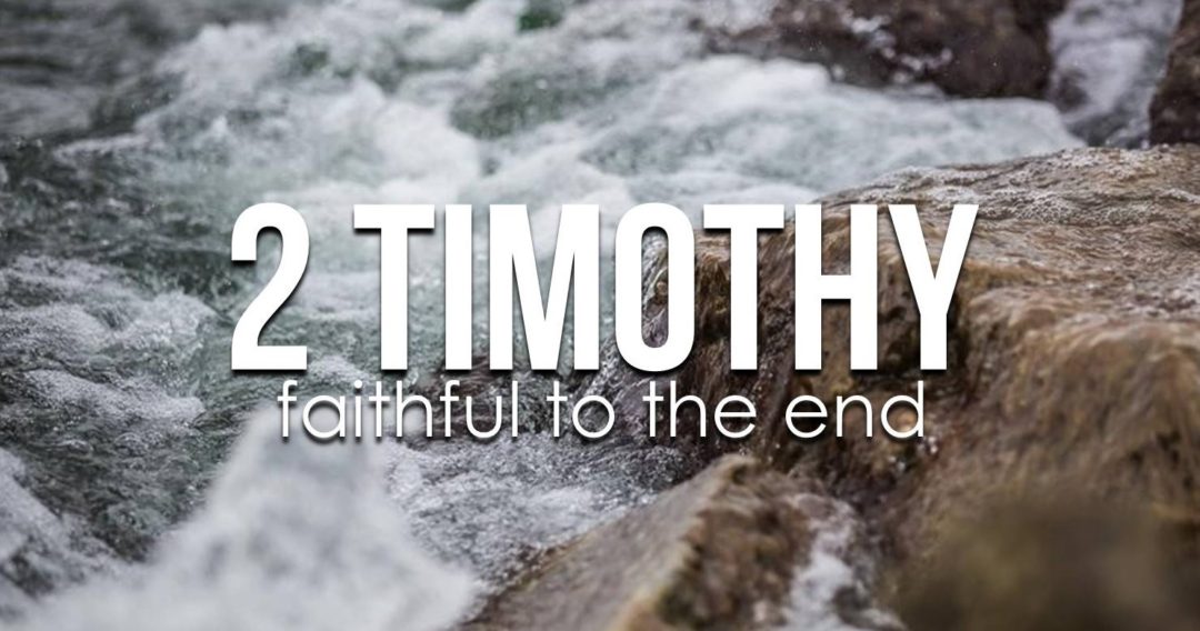 2 Timothy 4:1-5. Finish Well - Logos Sermons