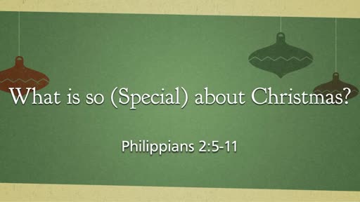 What's So Special About Christmas?