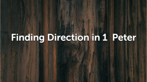 Finding Direction pt 6