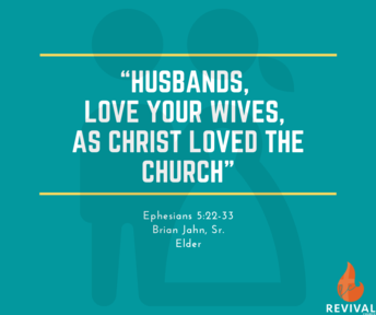 Wives, Submit To Your Husbands As The Church Submits To Christ