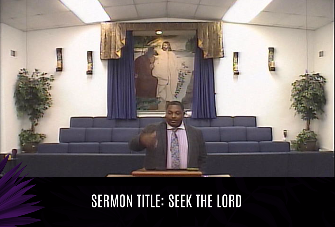 Seek the LORD - Logos Sermons