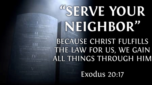 Serve Your Neighbor