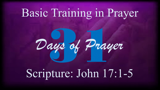 Basic Training in Prayer
