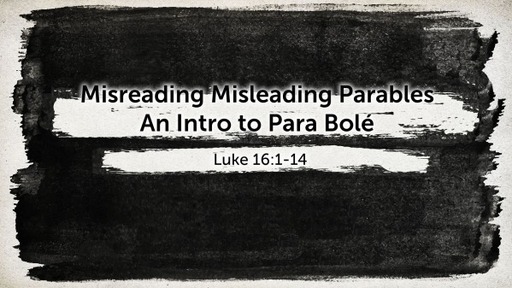 Misreading Misleading Parables  -  Nate Lewis