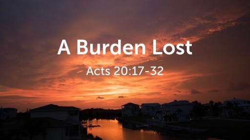 A Burden Lost