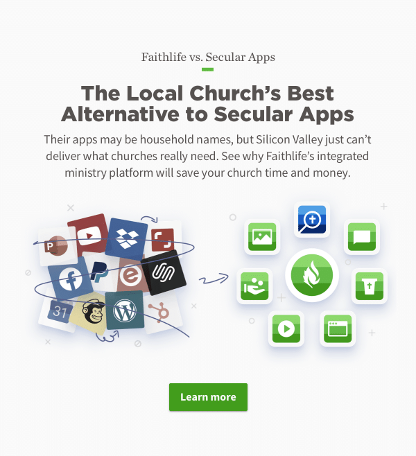 The local church's best alternative to secular apps