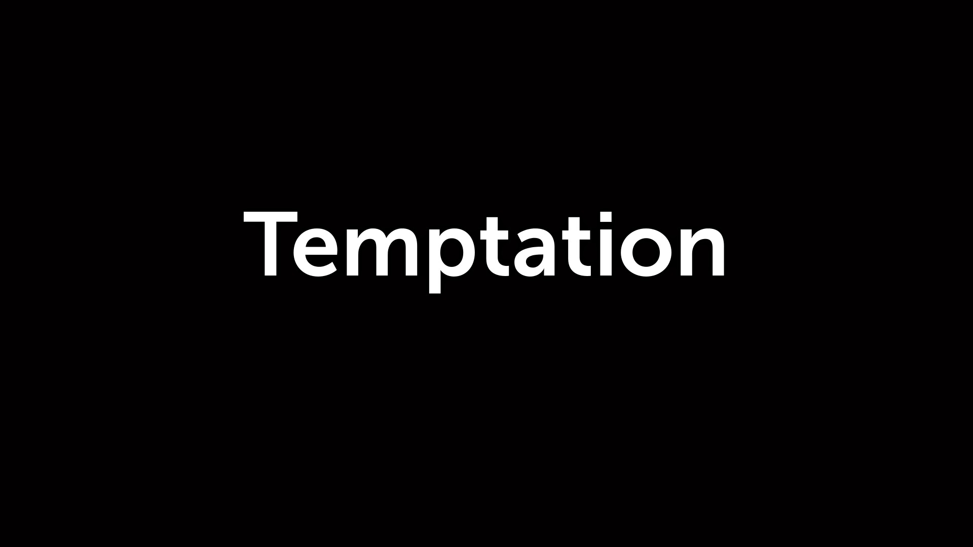 Temptation - Logos Sermons