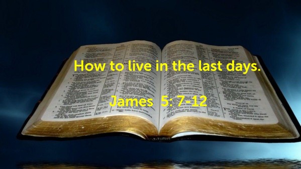 How To Live In The Last Days Logos Sermons