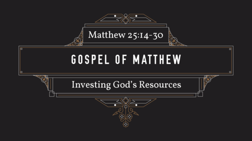 Investing God's Resources