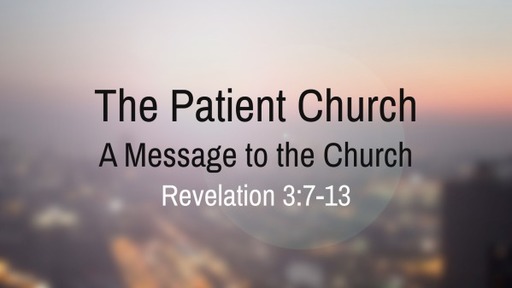 The Patient Church