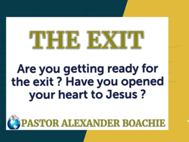 The exit - September  5  2021