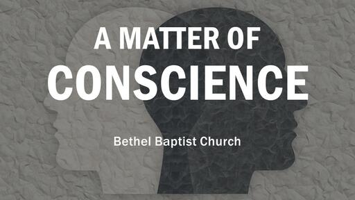 1 JOHN 1:5–2:2 - A Convicting Conscience