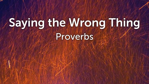 Another Word For Saying The Wrong Thing