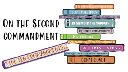 second commandment for kids