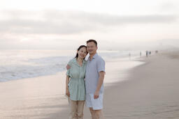 Husband and Wife at the Beach  image 1