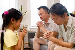 Family Praying Together  image 2