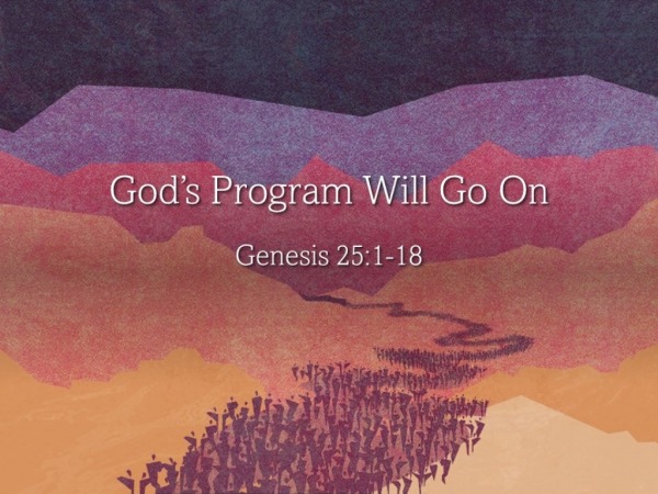 God's Program Will Go On - Logos Sermons