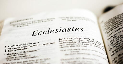 Ecclesiastes Ch. 5-7 "Life Without God"
