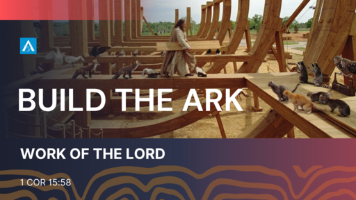 BUILD THE ARK - Work of the Lord