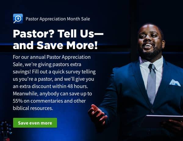 Pastor? Tell Us—and Save More!