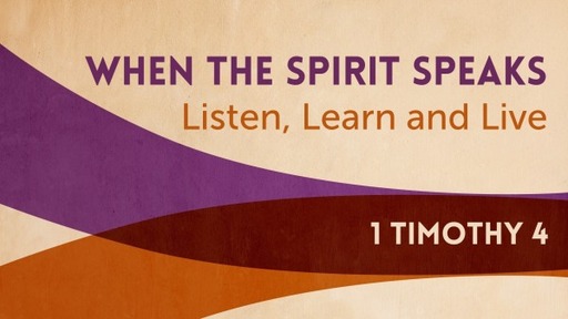 When The Spirit Speaks