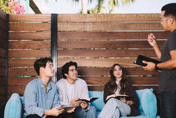 College Group Having Bible Study Together  image 9