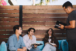 College Group Having Bible Study Together  image 15